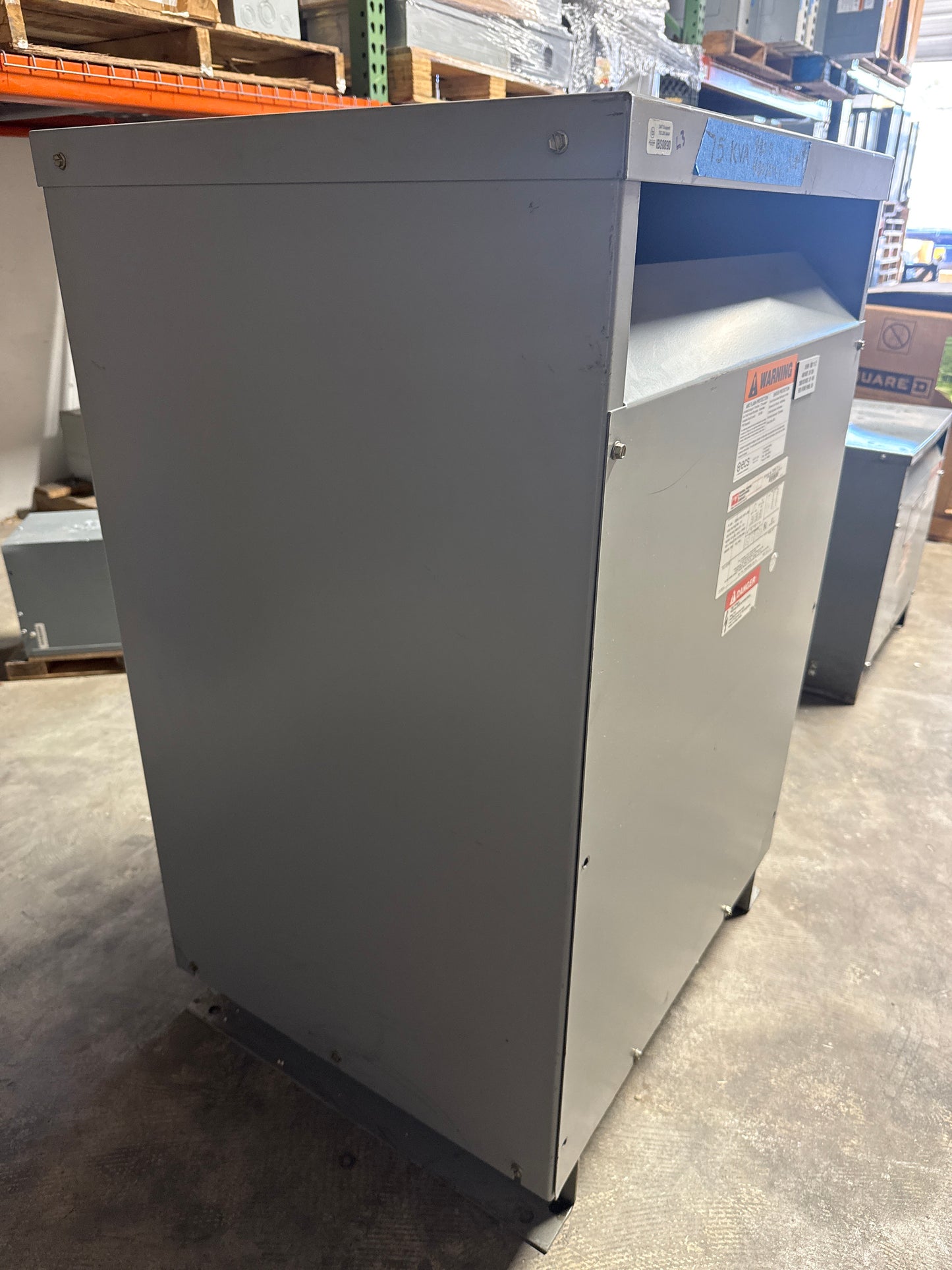 75 KVA Federal Pacific Transformer, Primary 480, Seconday 480/277 Volts (item#t8)