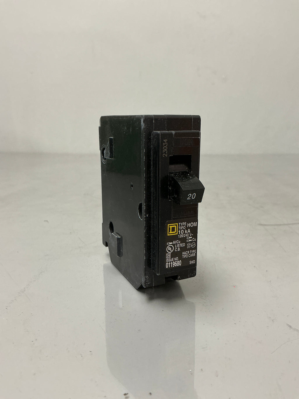 New Square D HOM120 1 Pole, 20 Amps, 120 Volts Circuit Breaker