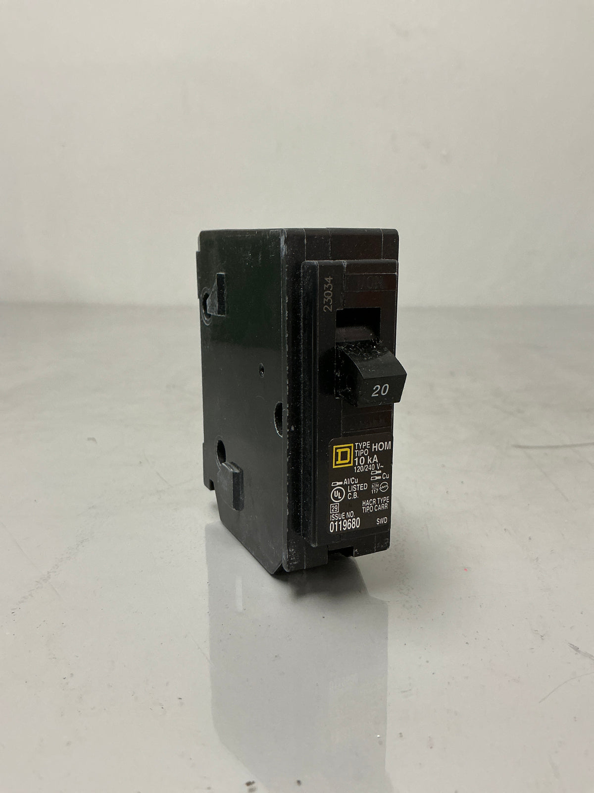 New Square D HOM120 1 Pole, 20 Amps, 120 Volts Circuit Breaker
