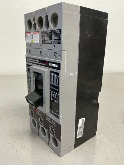 Used Siemens HFXD63B200 3 Pole, 200 Amps, 600 Volts