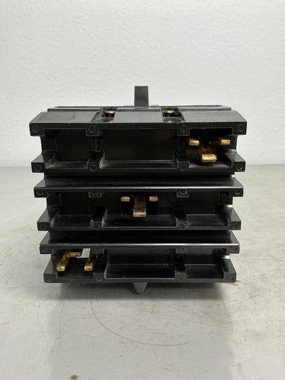 Used Square D FA36100 3 Pole, 100 Amps, 600 Volts