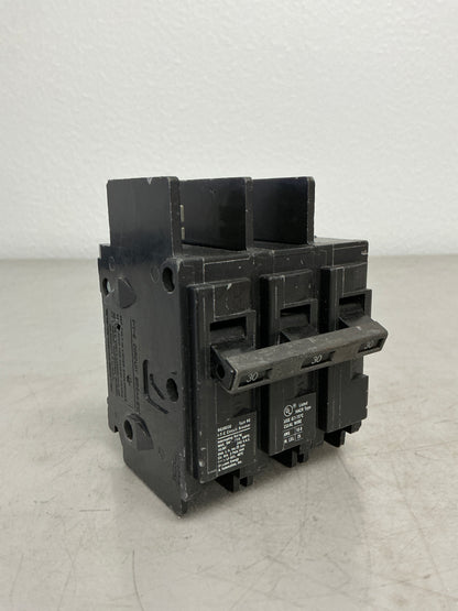 Used BQ3B030 3 Pole, 30 Amps, 240 Volts