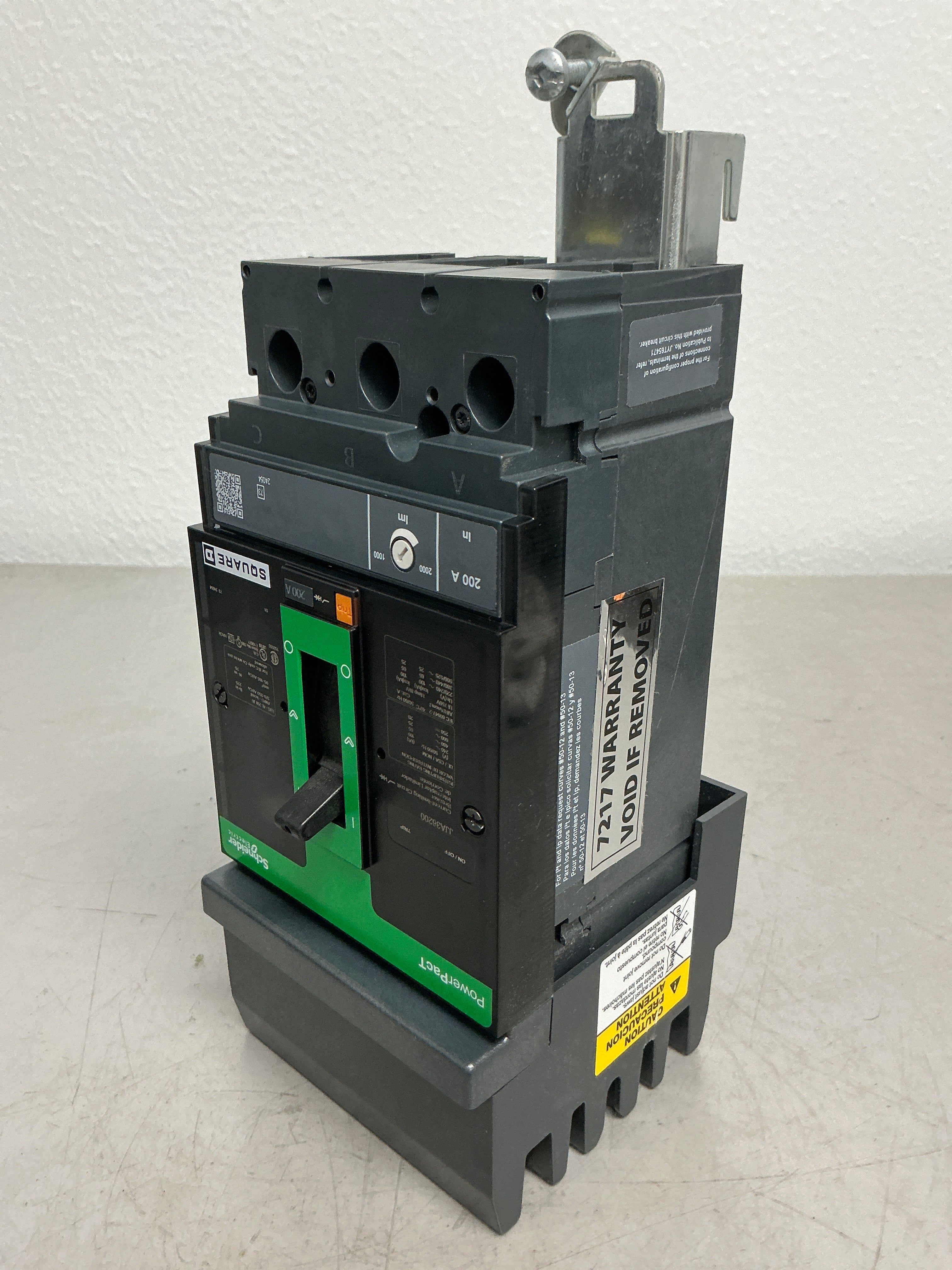 New Square D JJA36200 3 Pole, 200 Amps, 600 Volts