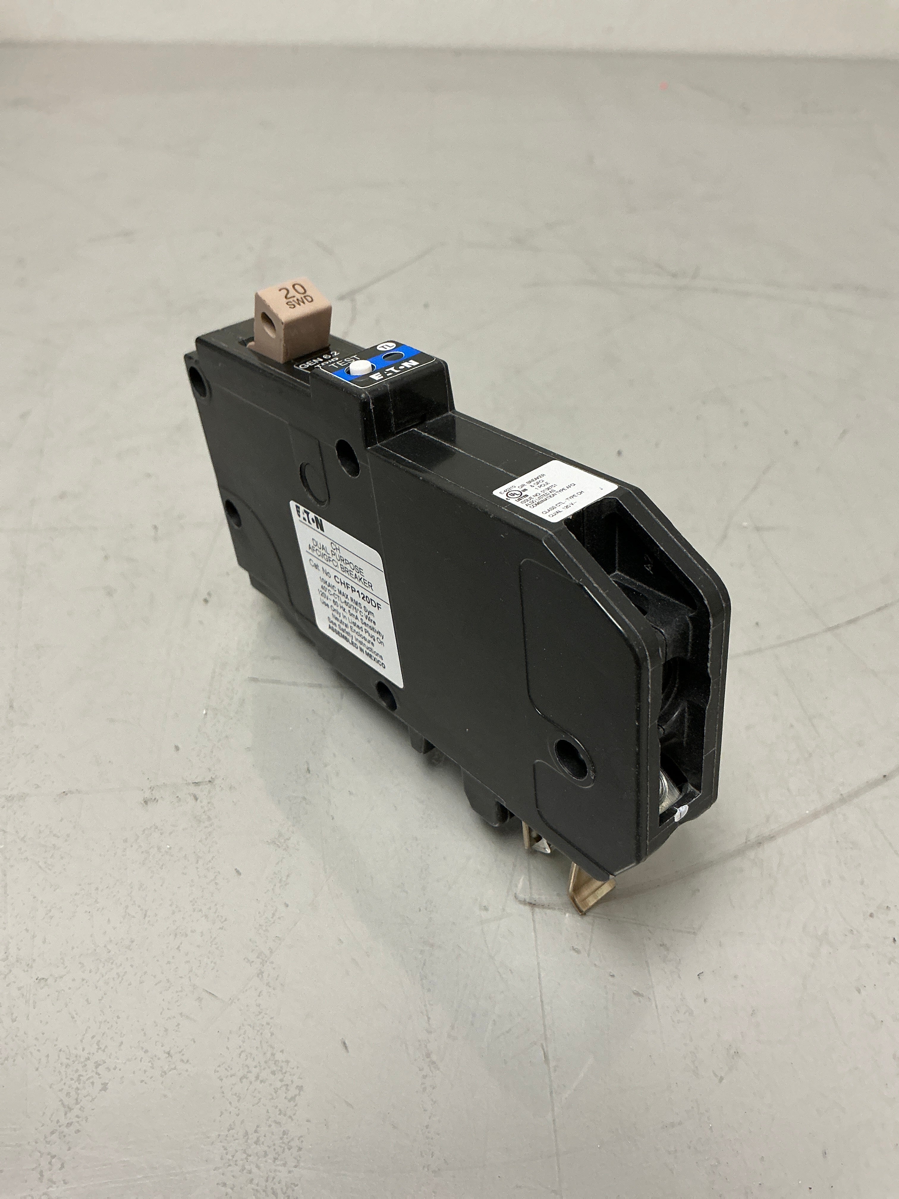 New Eaton CHFP120DF 1 Pole, 20 Amps, 120 Volts Circuit Breaker