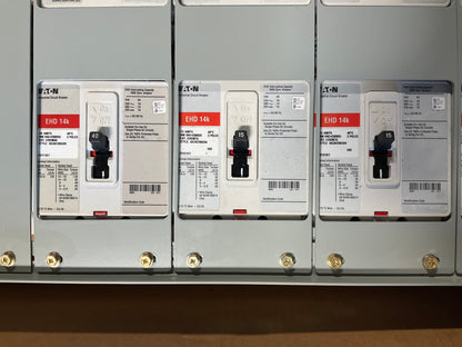 New Eaton PRL3A interior Main Distribution Panel (Interior Only) 480 Volt 100 Amp 3 Phase 3 Wire (item#p16)