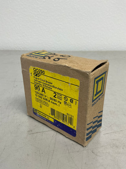 New Square D QO290 2 Pole, 90 Amps, 240 Volts