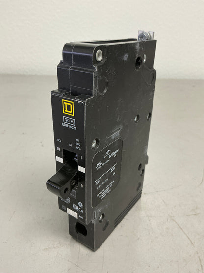 Use Square D EDB14020 1 Pole, 20 Amps, 277 Volts