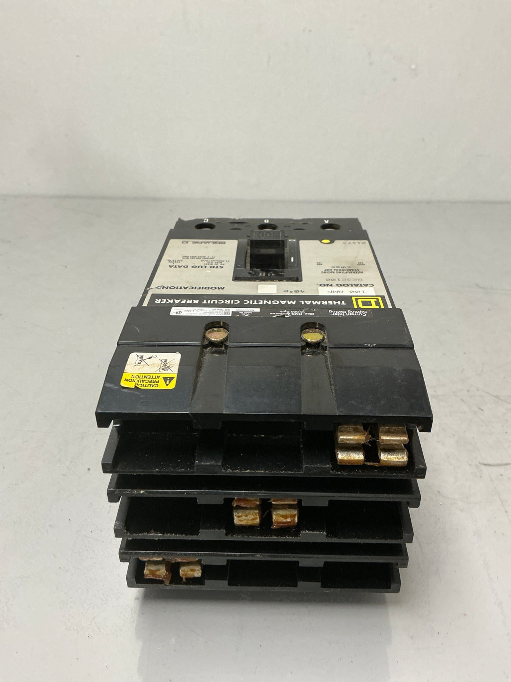 Used Square D Q232100 3 Pole, 100 Amps 240 Volts Circuit Breaker