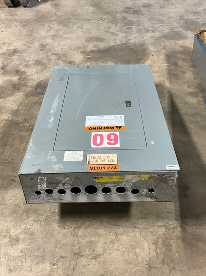 Used Square D Panelboard NF430L1 480/277 Volt 125 Amp 3 Phase 3 Wire Main Lug indoor (item#p17)