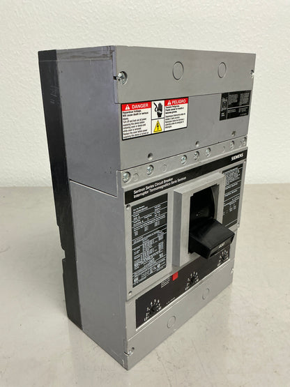 Used Siemens HJXD63B400 3 Pole, 400 Amps, 600 Volts