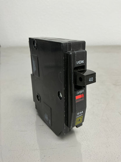 New Square D QO140 1 Pole, 40 Amps, 240 Volts