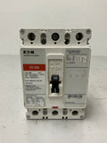 Used Eaton ED3100 3 Pole, 100 Amps, 240 Volts Circuit Breaker