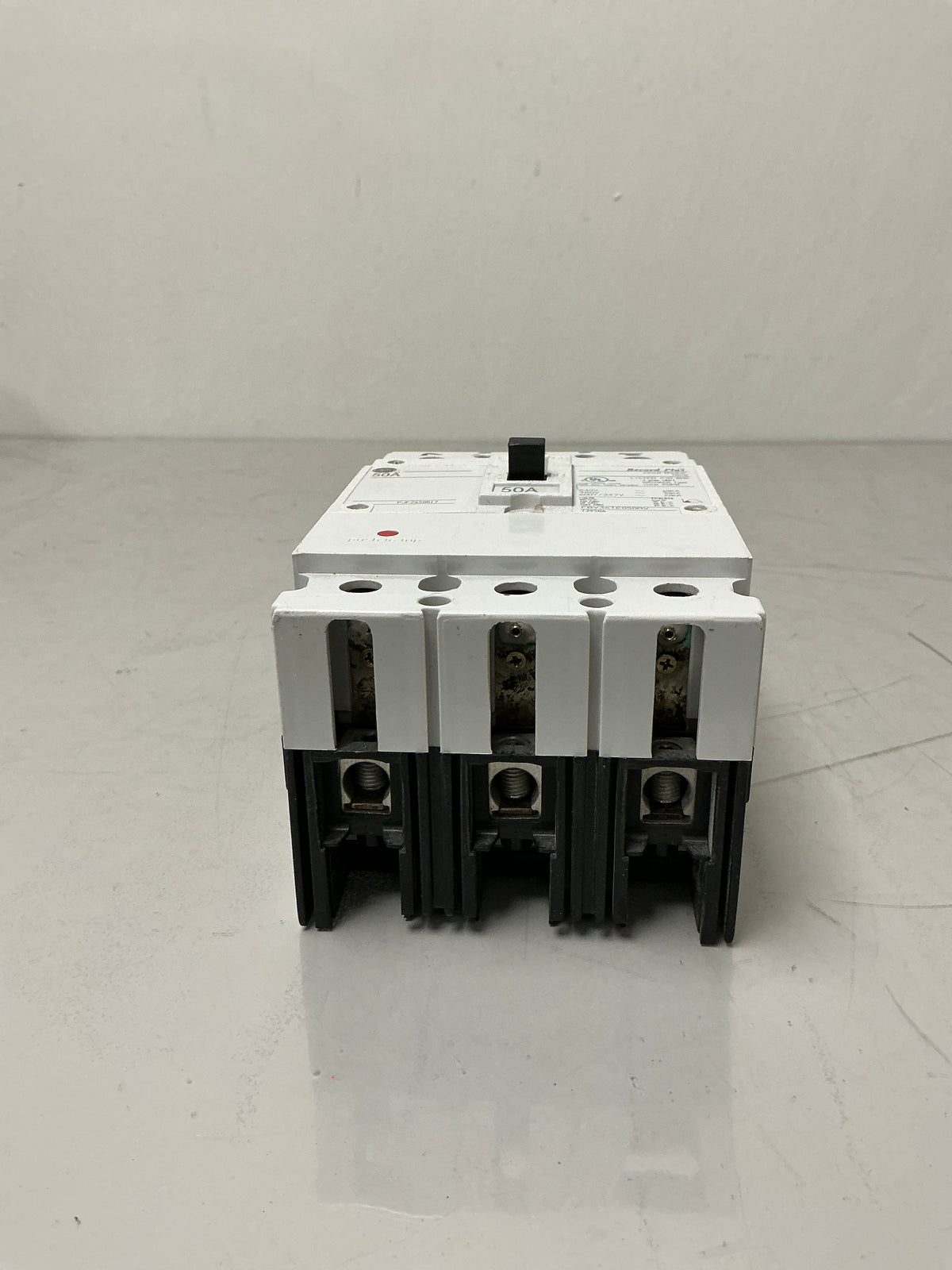 Used GE FBV36TE050RV 3 Pole, 50 Amps , 600 Volts Circuit Breaker