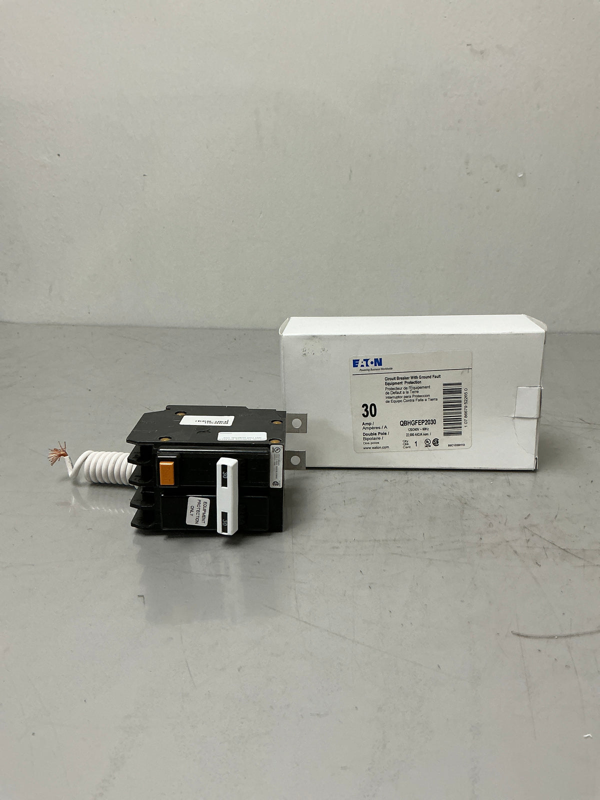 New Eaton QBHGFP2030 2 Pole, 30 Amps, 240 Volts Circuit Breaker