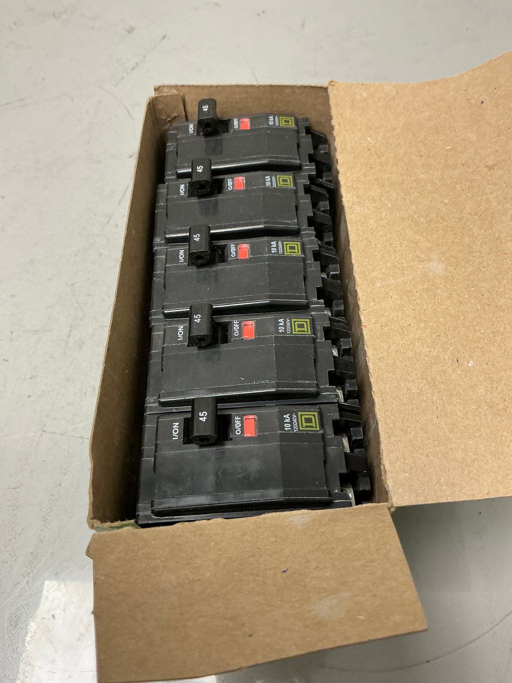 New Square D QO245 2 Pole, 45 Amps, 240 Volts Circuit Breaker