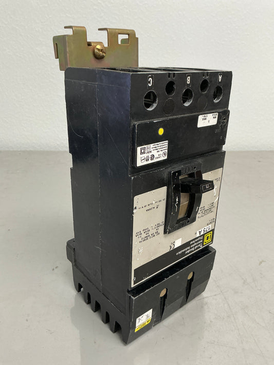 Used Square D KC34175 3 Pole, 175 Amps, 600 Volts