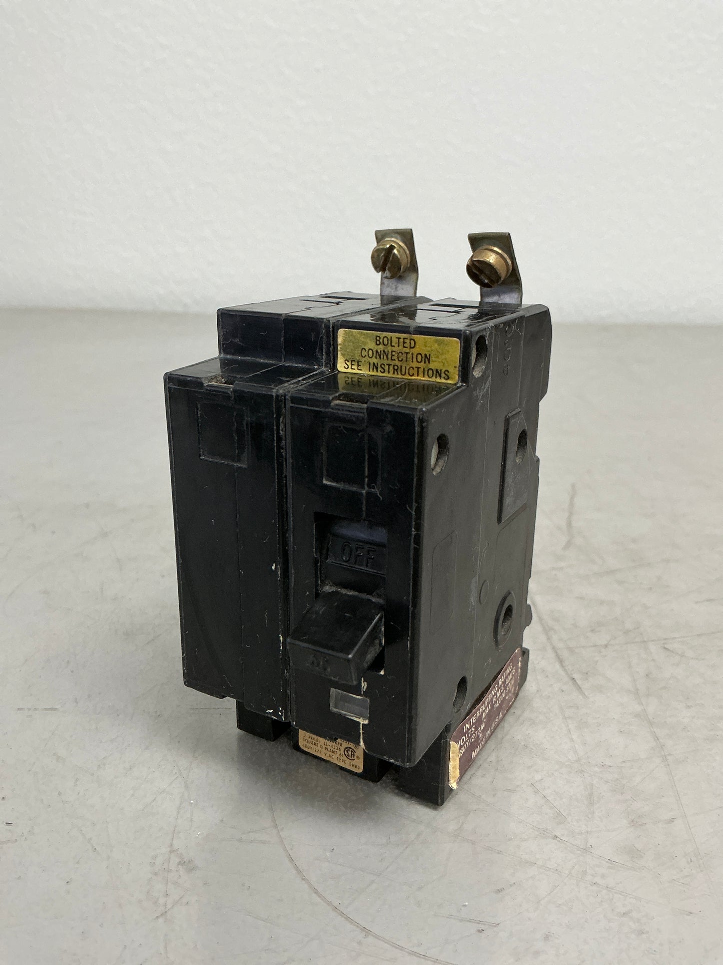 Used Square D EHB24040 2 Pole, 40 Amps, 480 Volts