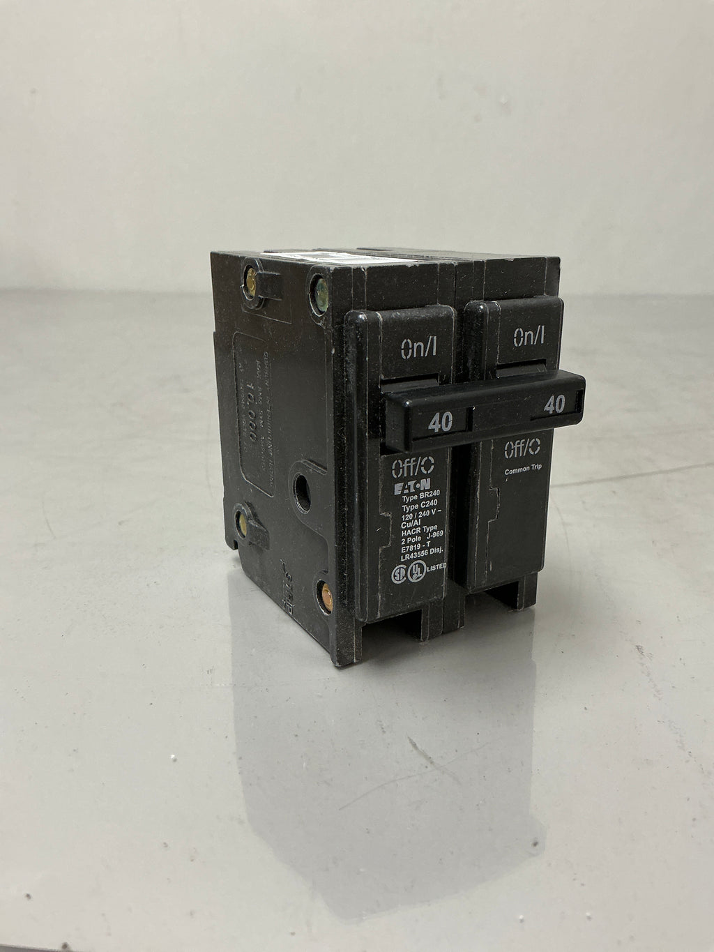 New Eaton BR240 2 Poles, 40Amps, 240 Volts Circuit Breaker