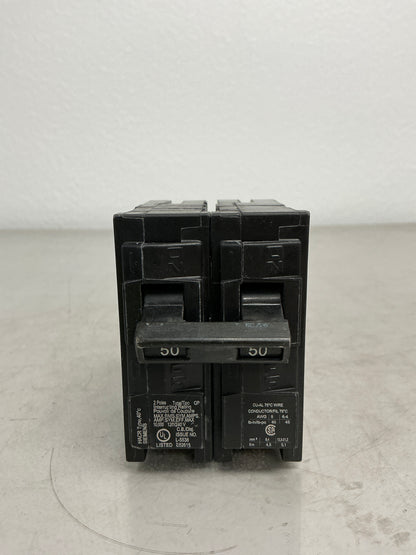 Used Siemens Q250 2 Pole, 50 Amps, 240 Volts