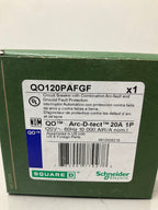 New Square D QO120PAFGF 1 Pole, 20 Amps, 120 Volts Circuit Breaker
