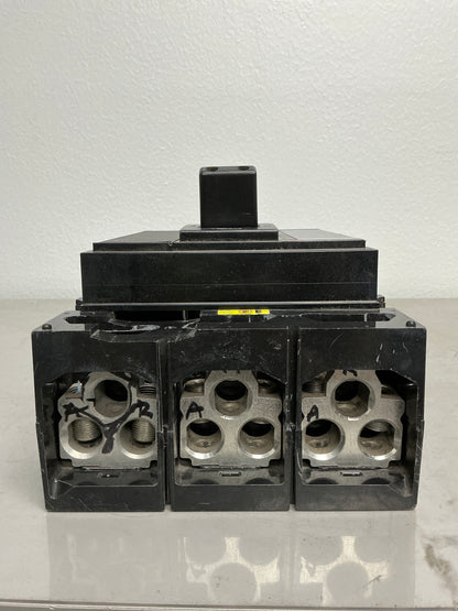 Used Square D MGM36600 Breaker 600 Amp 600 Volt 3 Pole