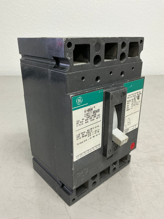 Used THED136045 3 Pole, 45 Amps, 600 Volts