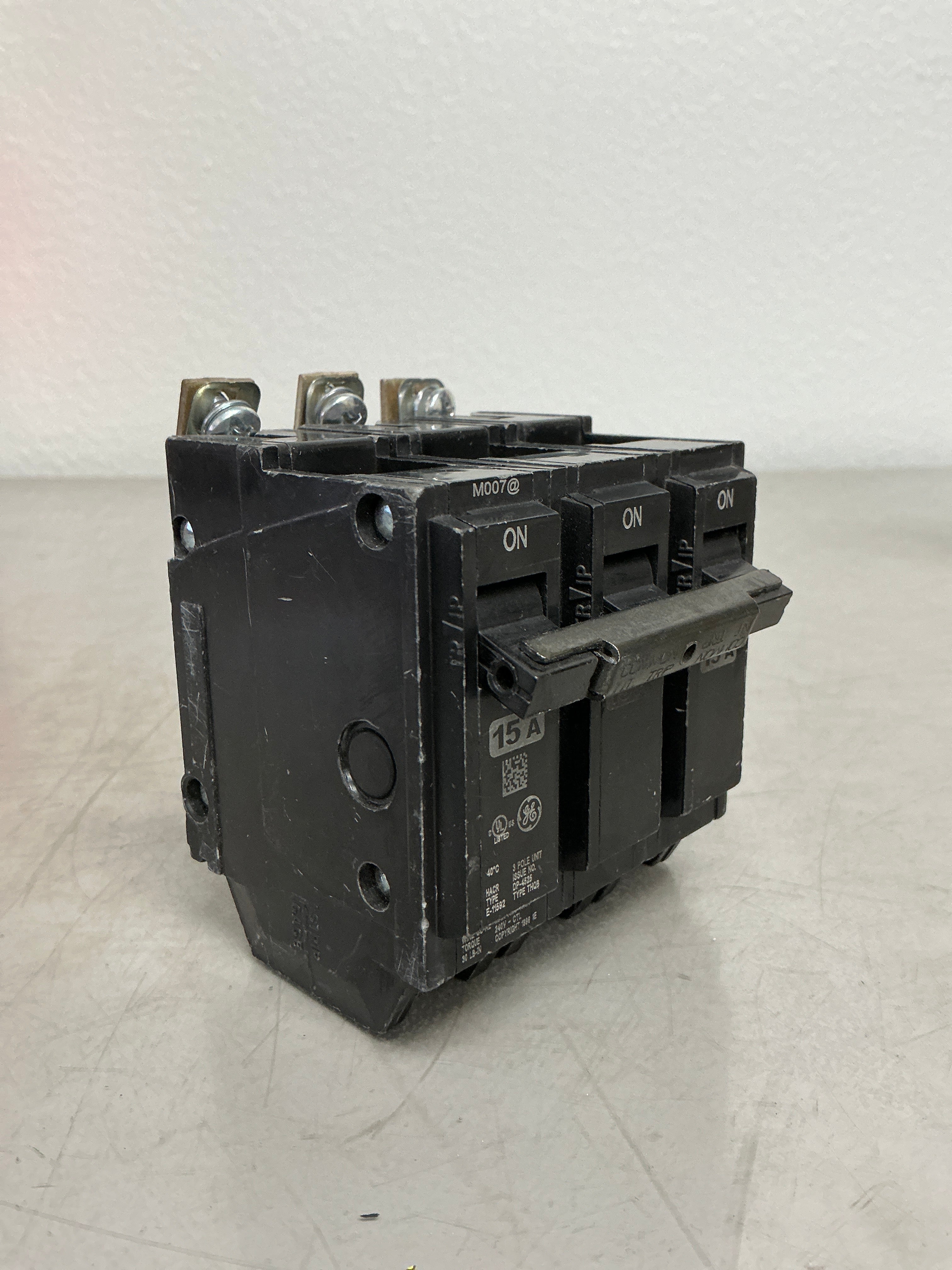 Used THQB32015 3 Pole, 15 Amps, 240 Volts