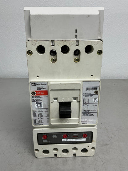 New KD3200 3 Pole, 400 Amps, 600 Volts