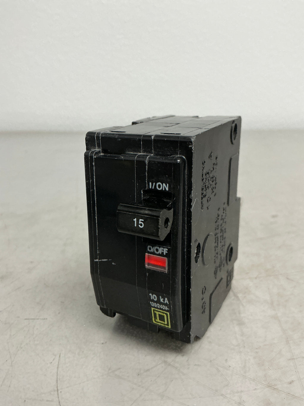 Used Square D QO215 2 Pole, 15 Amps, 240 Volts