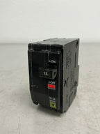 Used Square D QO215 2 Pole, 15 Amps, 240 Volts