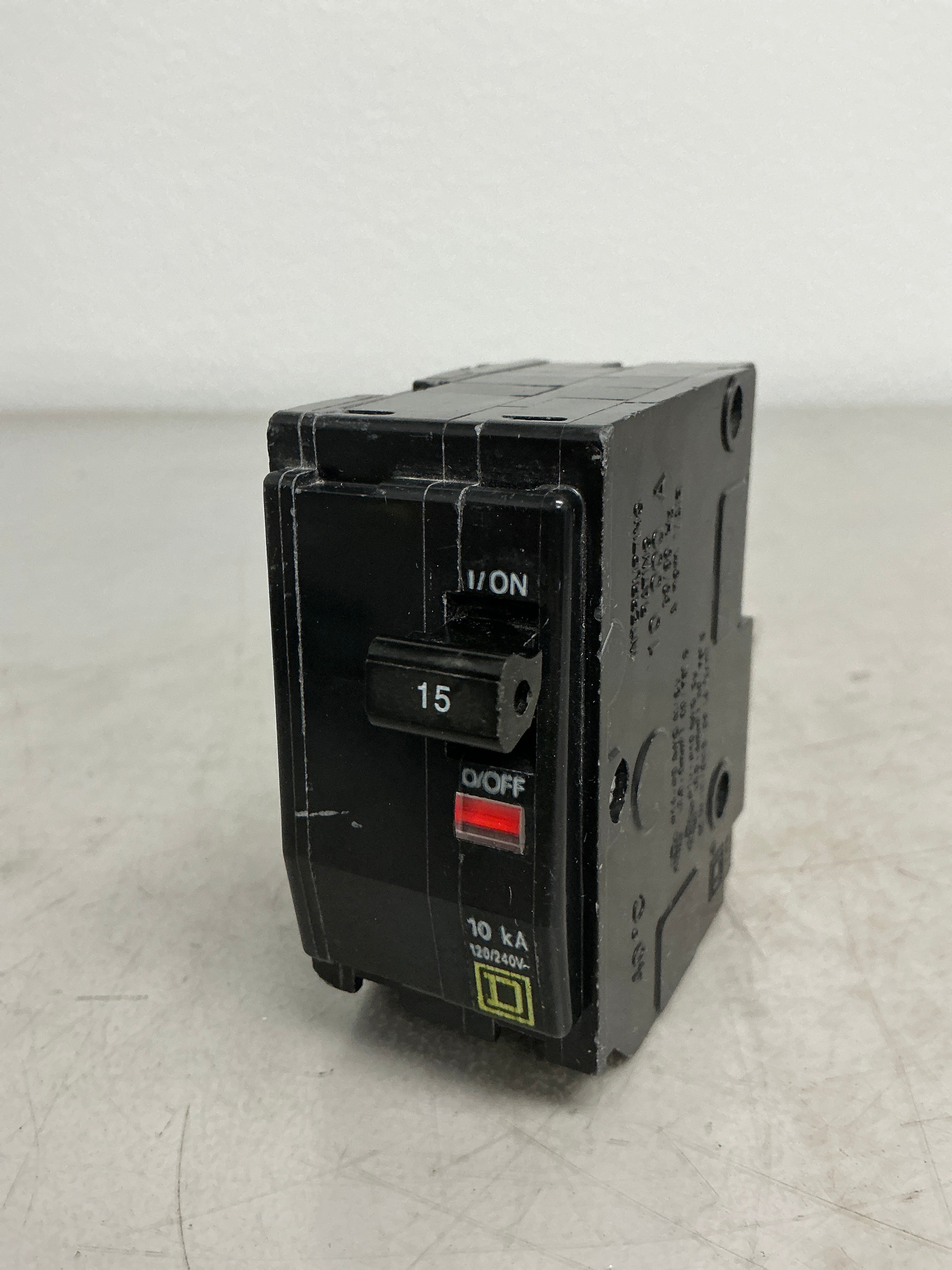 Used Square D QO215 2 Pole, 15 Amps, 240 Volts