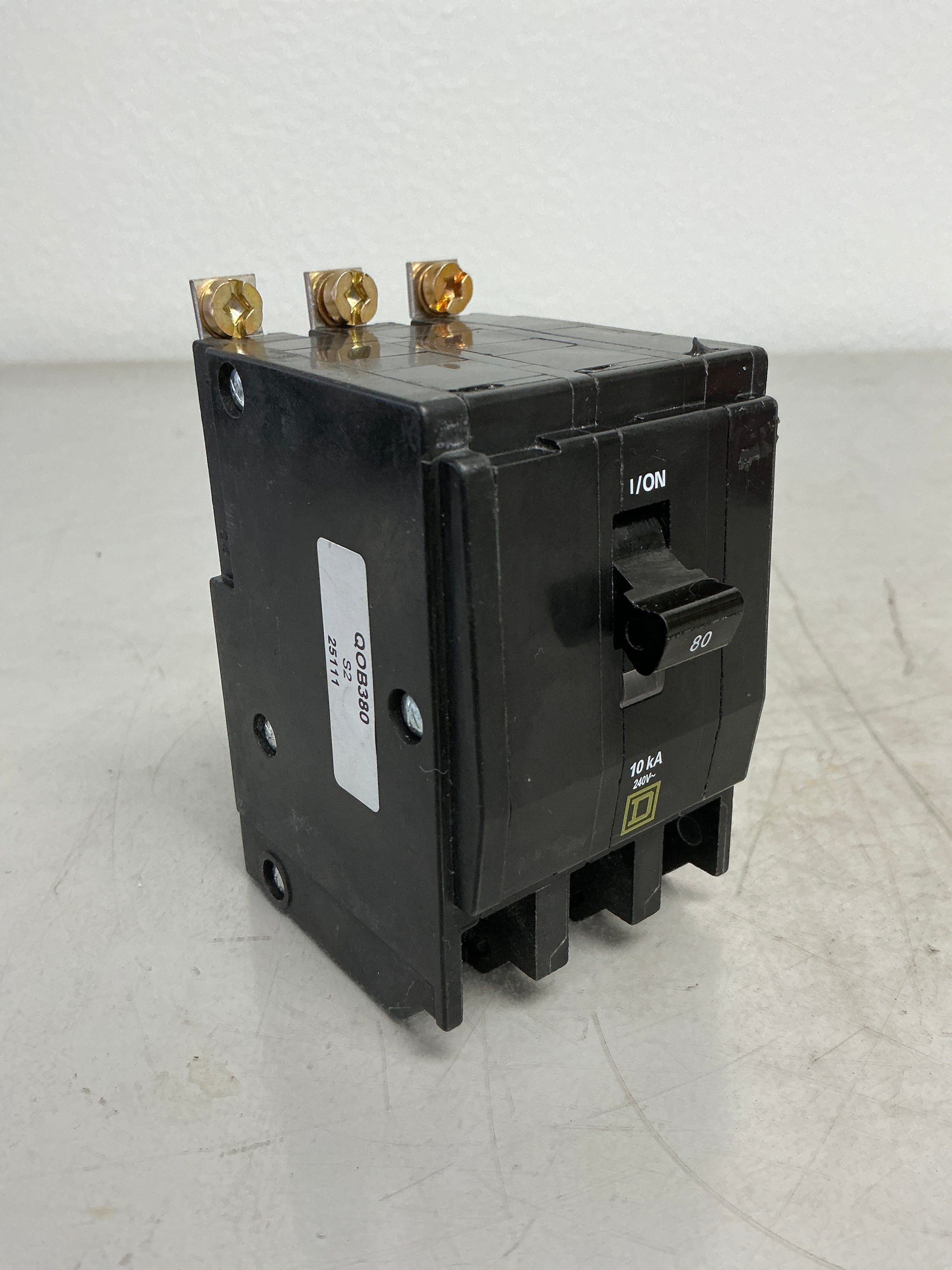 New Square QOB380 3 Pole, 80 Amps, 240 Volts