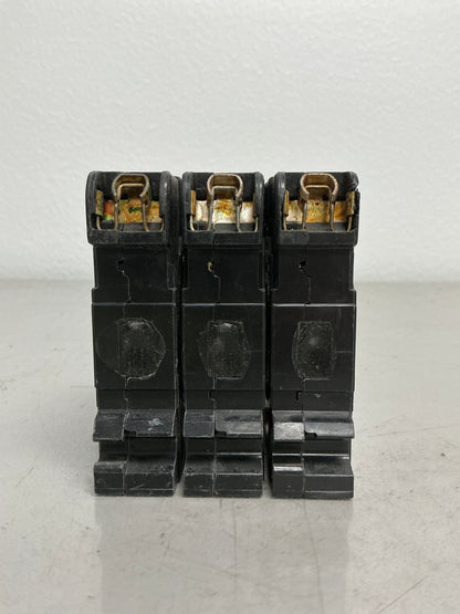 Used Square D EH34020 3 Pole, 20 Amps, 480 Volts