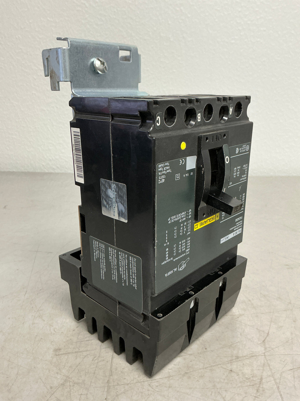 New Square D FA34090 3 Pole, 90 Amps, 480 Volts Circuit Breaker