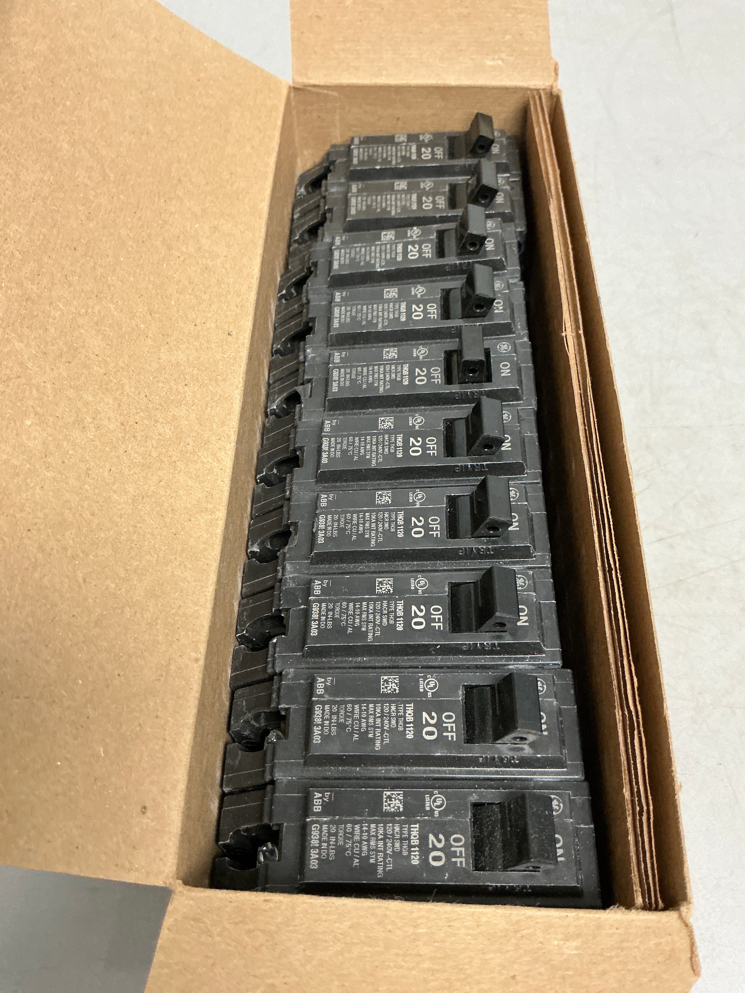 New THQB1120 1 Pole, 20 Amps, 240 Volts