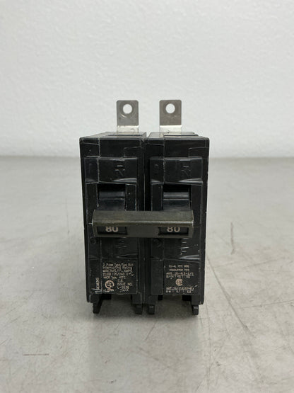 Used Siemens B280H 2 Pole, 80 Amps, 240 Volts