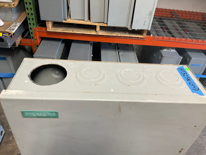 Used Simens HF325N Disconnect 400 Amp 240 Volt Fusible Indoor