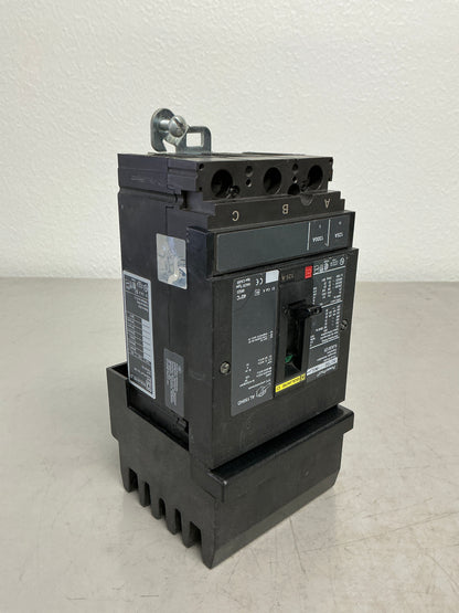 Used Square D HJA36125 3 Pole, 125 Amps