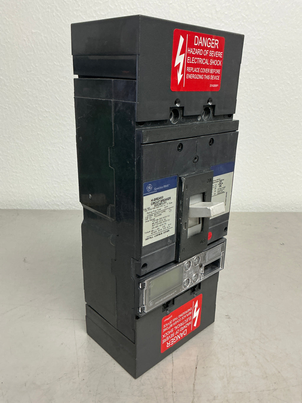 Used SGHC3601L3XX 3 Pole, 150 Amps, 600 Volts