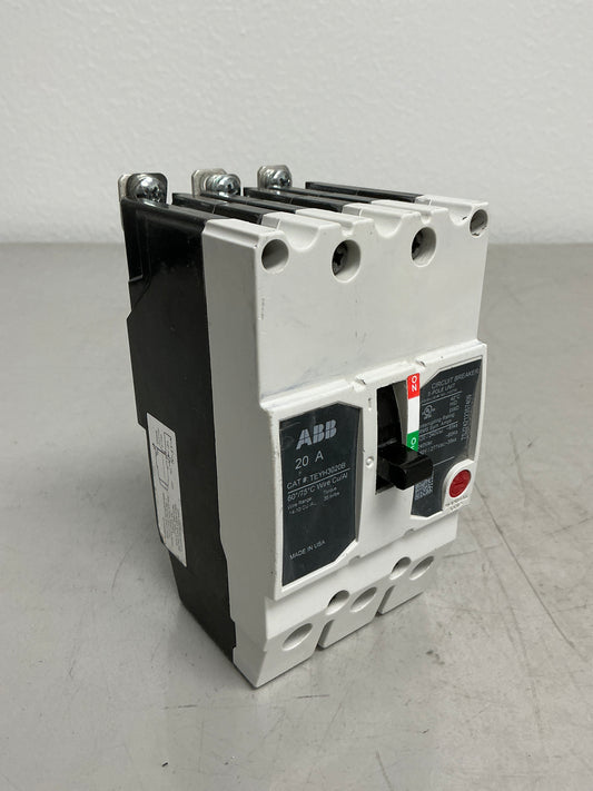 New ABB TEYH3020B 3 Pole, 20 Amps