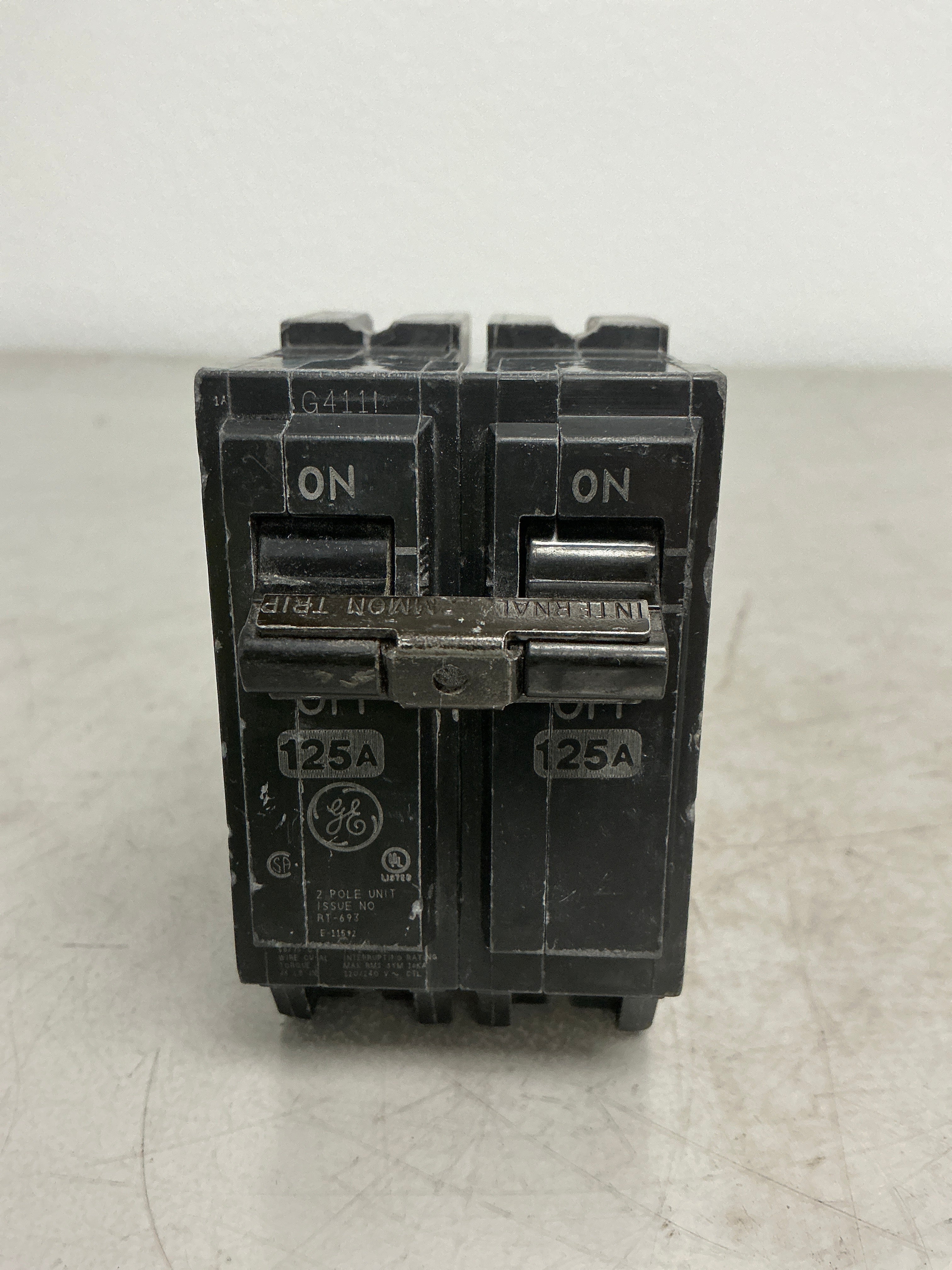 Used THQL21125 2 Pole, 125 Amps, 240 Volts