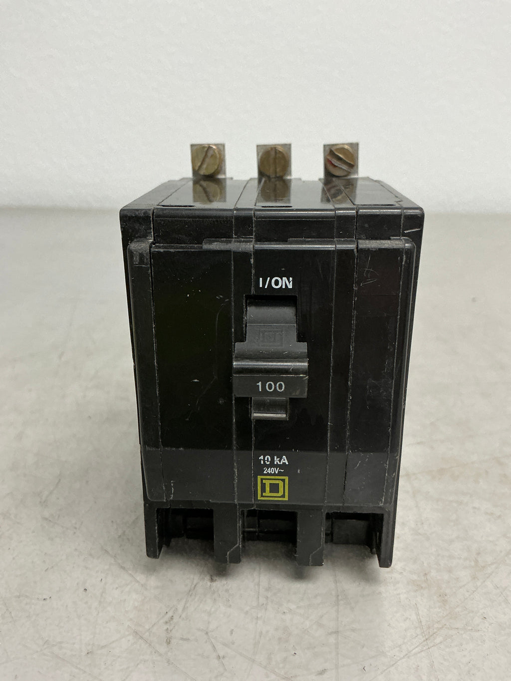 Used Square D QOB3100 3 Pole, 240 Volts, 100 Amps