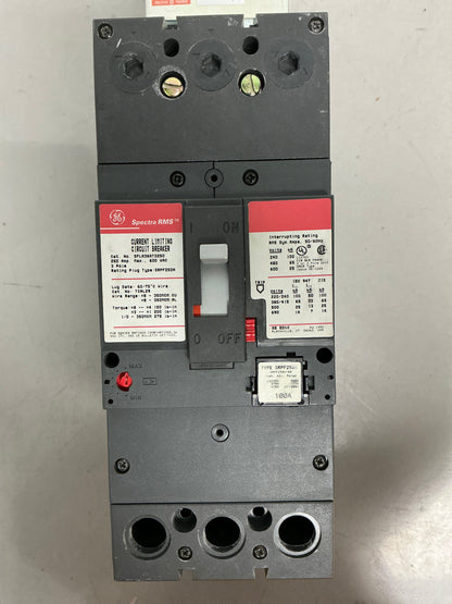 *CHIPPED* Used SFLA36AT0250 3 Pole, 100 Amps