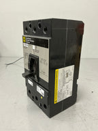 Used Square D KAL361251021 3 Pole, 125 Amps, 600 Volts Circuit Breaker