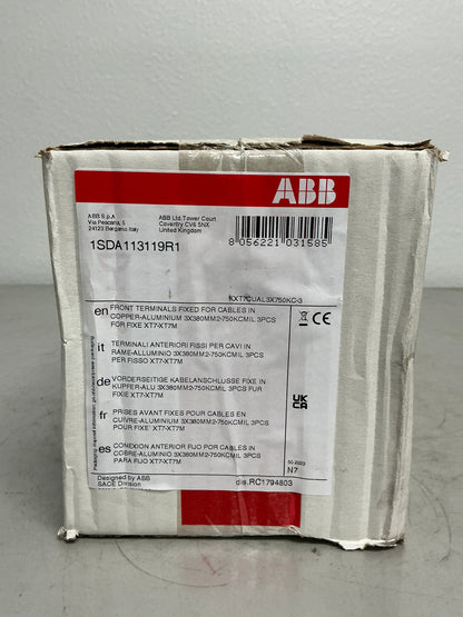 New ABB 1SDA113119R1 Front Terminals Fixed