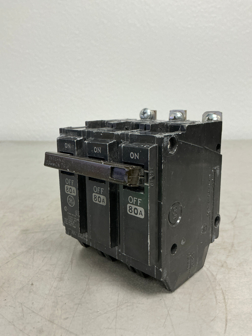 Used THQB32080 3 Pole, 80 Amps, 240 Volts