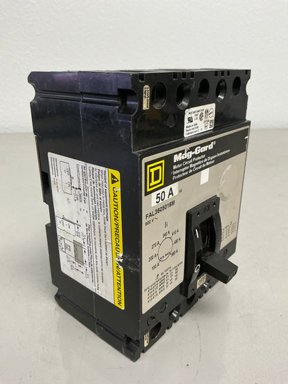 Used Square D FAL3605016M 50 Amps, 3 Pole