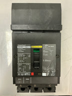 Used Square D HGA36040 3 Pole, 40 Amps, 600 Volts Circuit Breaker