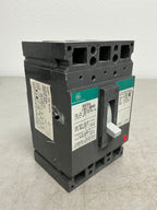 *CHIPPED* Used TED134100 3 Pole, 100 Amps, 480 Volts Circuit Breaker