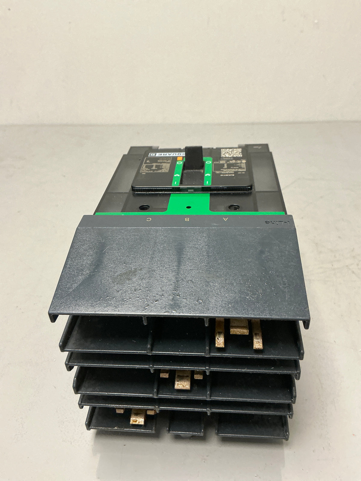 Used Square D BJA36110 3 Pole, 110 Amps, 480 Volts Circuit Breaker
